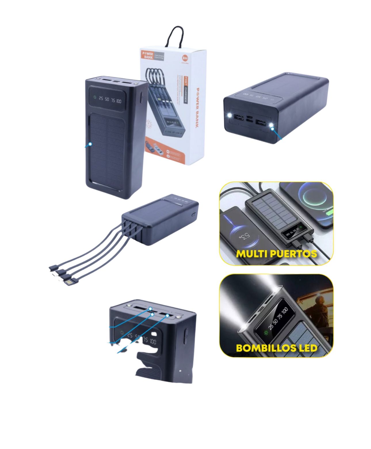 Miniatura 1 de Power Bank POW03 30.000 mAh